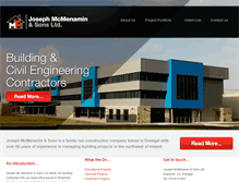 Tablet Screenshot of jmm.ie