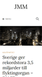 Mobile Screenshot of jmm.nu