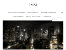 Tablet Screenshot of jmm.nu